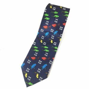 3/$30 Dr. Suess One Fish Two Fish 3 Fish Mens Tie